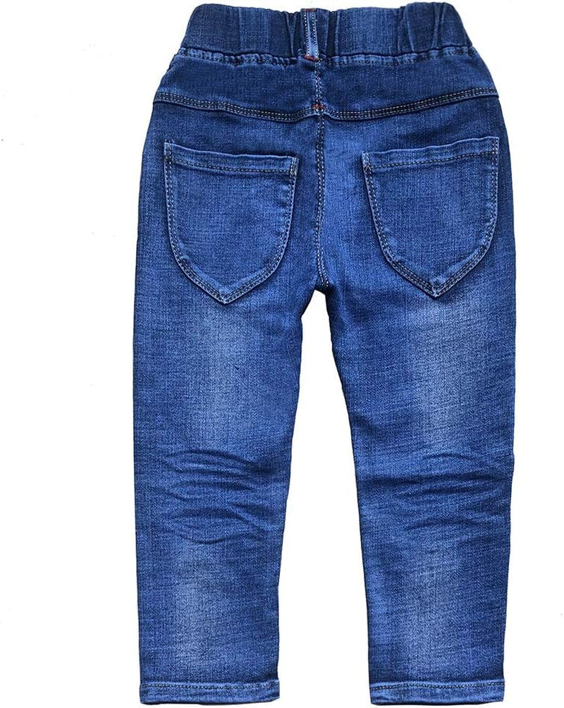 2-11T Toddler Big Girls Pants Clothing Set 2Pcs Cotton Top and Jeans