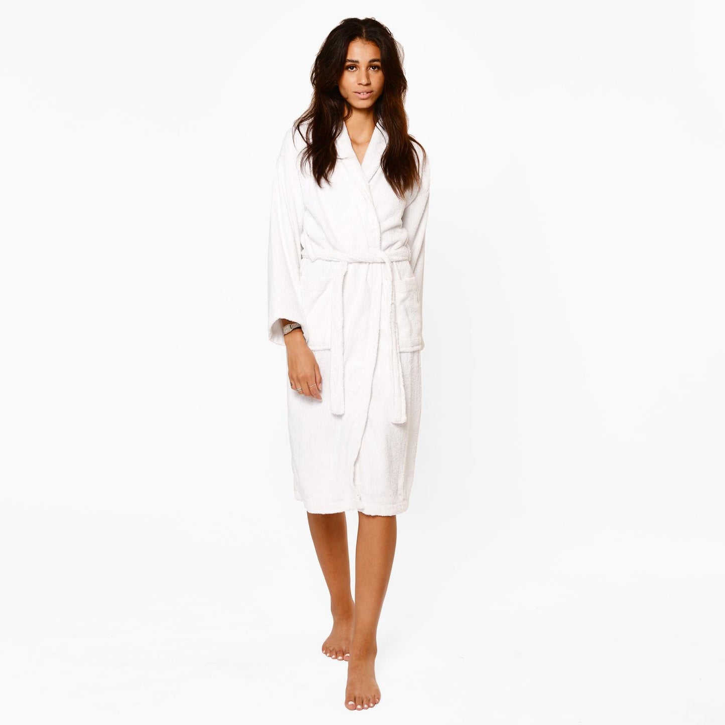 Brentfords Mens 100% Cotton Bath Robe Terry Towel Luxury Dressing Gown Unisex