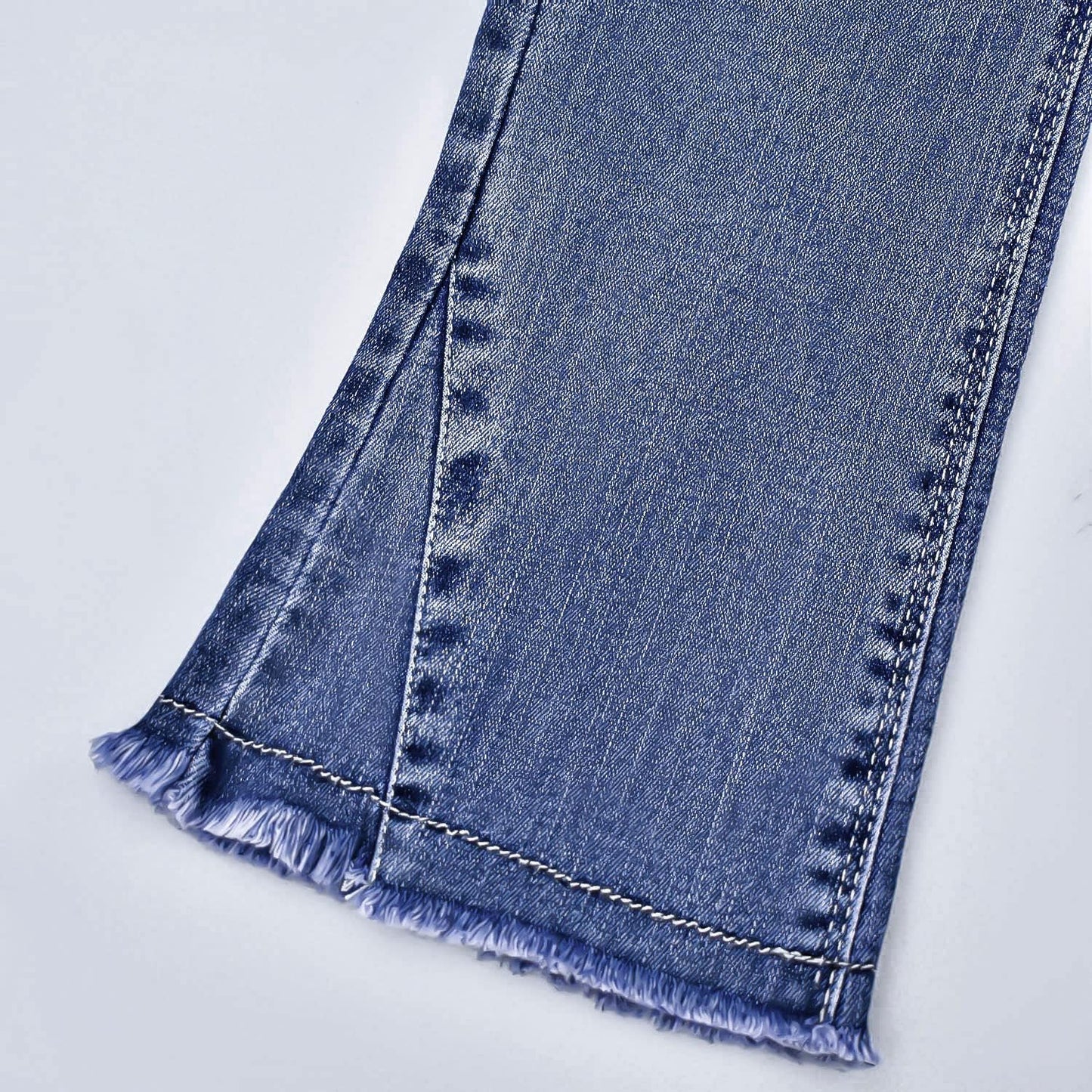 2-11T Toddler Big Girls Pants Clothing Set 2Pcs Cotton Top and Jeans