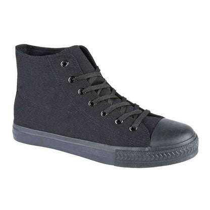 Mens Lace up Casual Retro Hi Top Boots Deck Sneakers Trainers Pumps Shoes Size