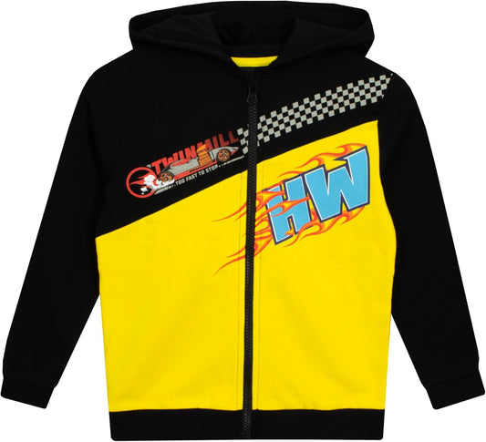 Boys Hoodie | Race Car Boys Zip up Hoodie | Cotton Kids Hoodies | Ages 3 to 13 Years