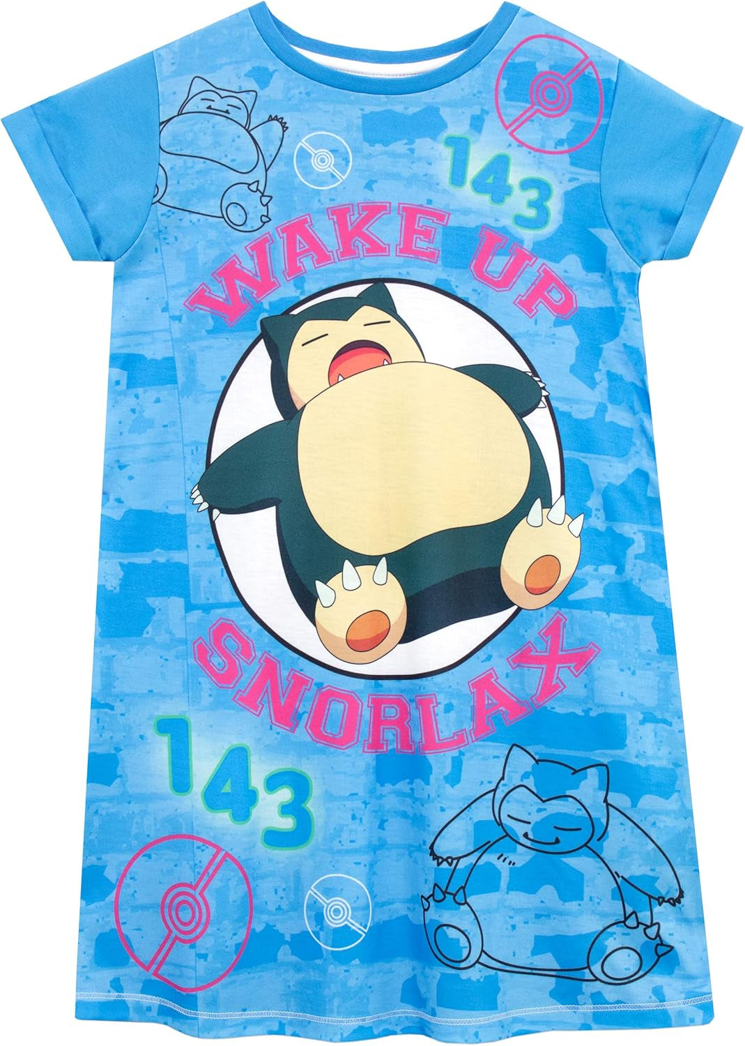 - Nightgown - Snorlax - Girl - Glow in the Dark