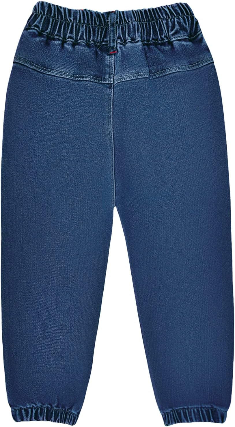 2-11T Toddler Big Girls Pants Clothing Set 2Pcs Cotton Top and Jeans