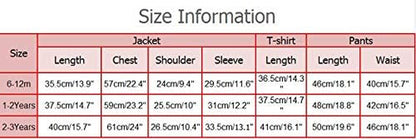 Spring Autumn Baby Boys Clothing Set 3Pcs Long Sleeve T-Shirt Leather Jacket And