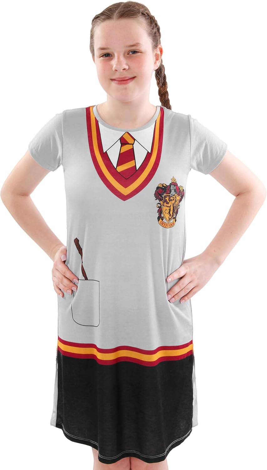 Nightdress | Hogwarts Girls’ Nighties | Gryffindor Night Dress