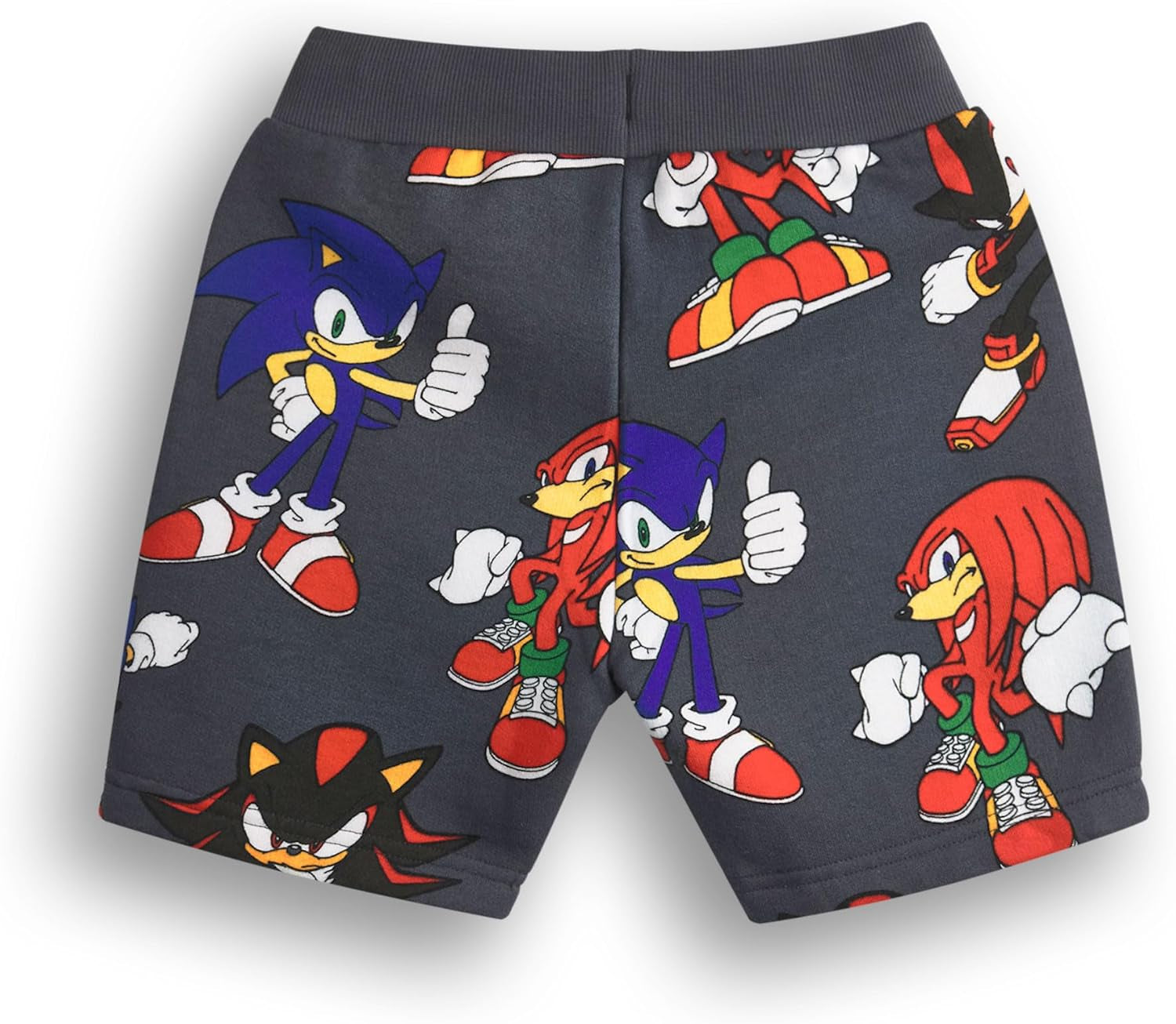 Boys Sweatshirt & Shorts Set | Kids All over Print Graphic Sweater with Matching Bottoms | Shadow Knuckles Apparel Outfit for Gamers | Daywear Gaming Character Merchandise Gift