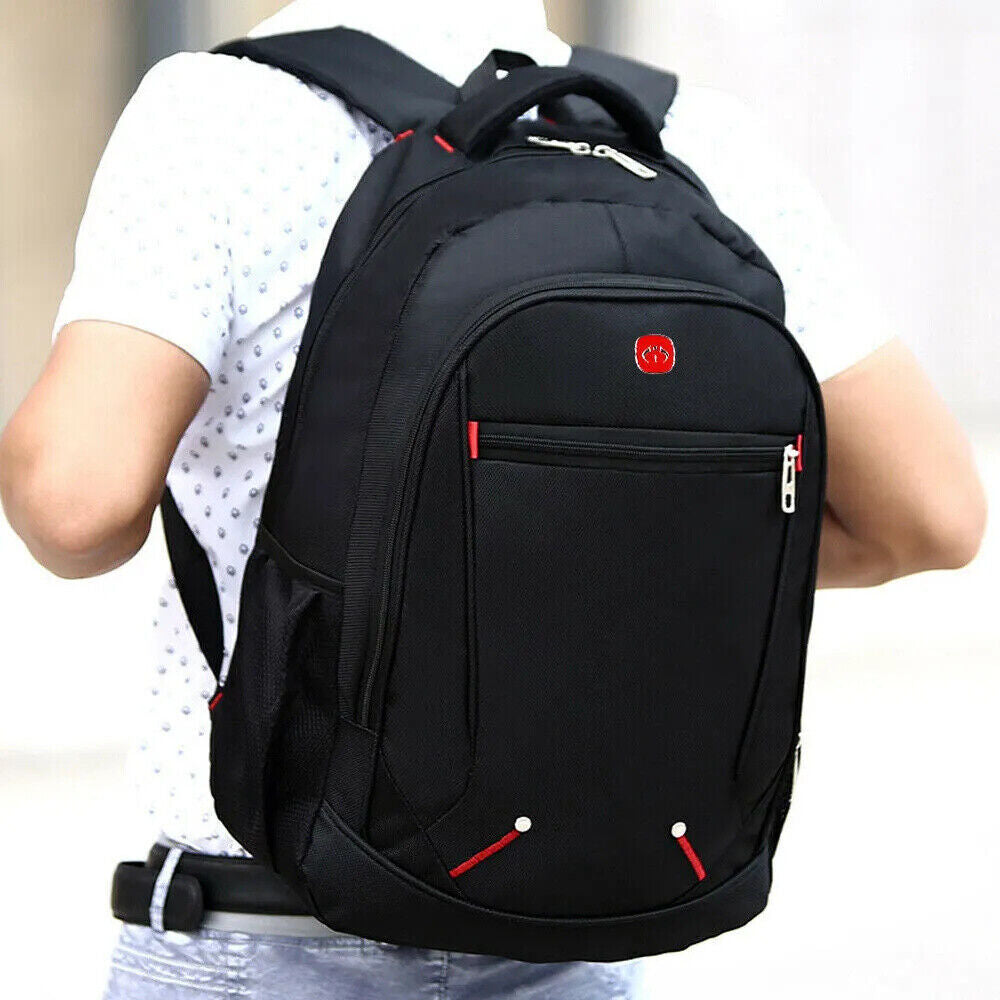 Men & Boys Large Backpack Waterproof Rucksack Shoulder Travel Hiking School Bag