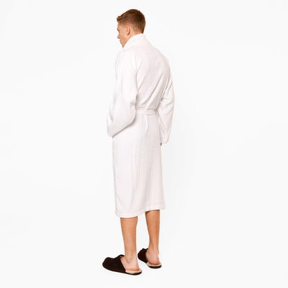 Brentfords Mens 100% Cotton Bath Robe Terry Towel Luxury Dressing Gown Unisex