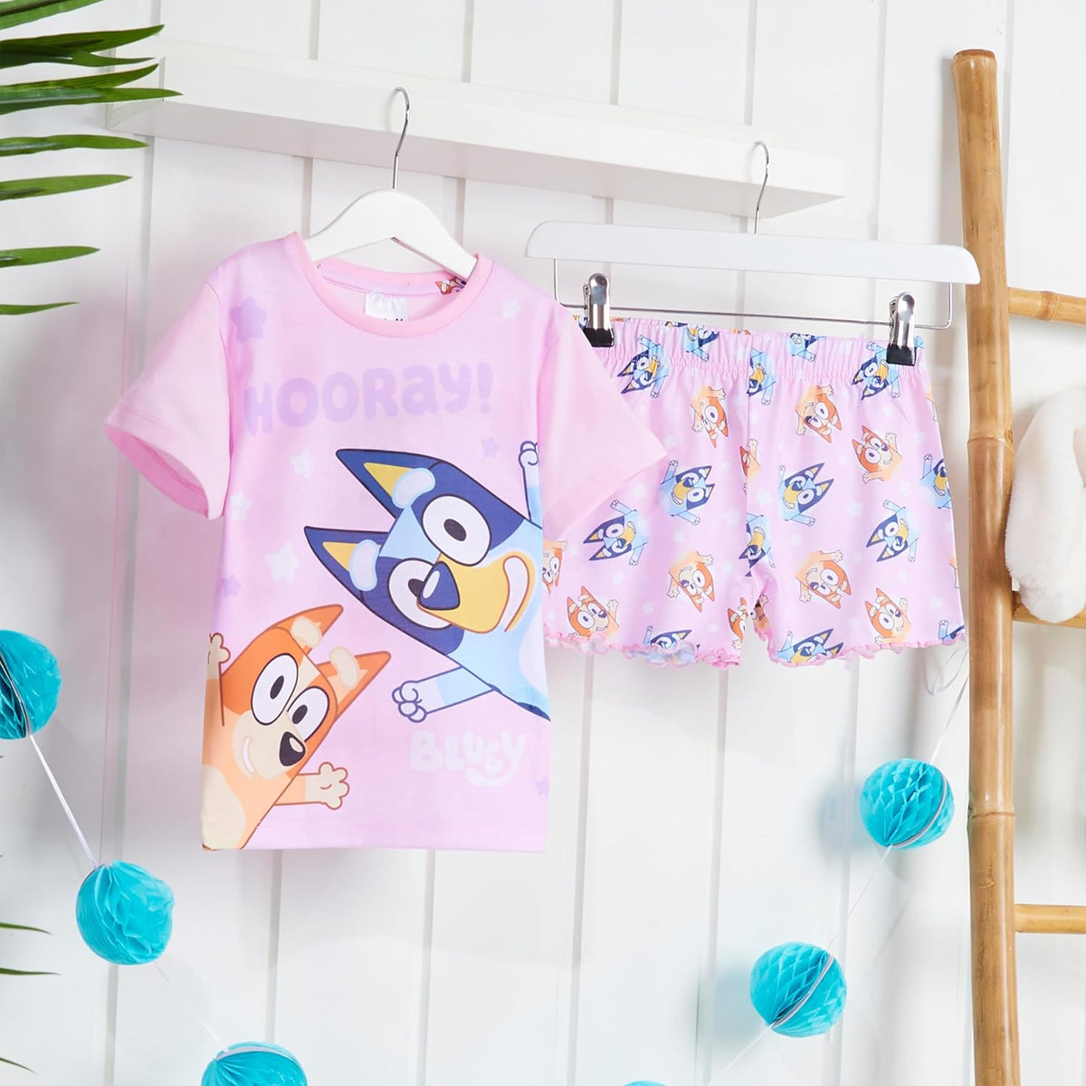 Pyjamas for Kids Girls and Boys Pjs 2 Piece Nightwear T-Shirt Short Kids Pjs Summer Soft Breathable Toddlers Lounge Wear Sizes 2-6 Years Bingo Gifts for Girls