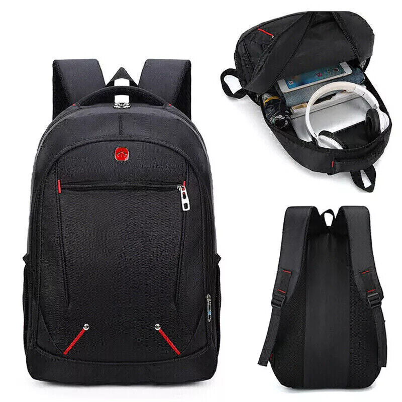 Men & Boys Large Backpack Waterproof Rucksack Shoulder Travel Hiking School Bag