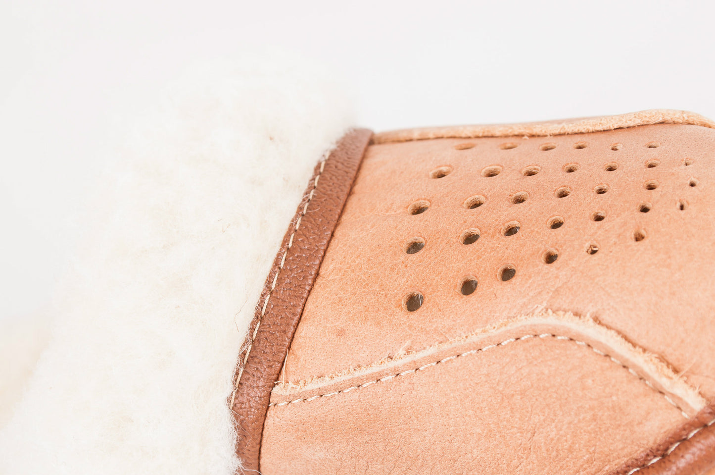 Ladies/Women`S 100% Natural Leather Warmed Slippers with Sheepskin Wool All Size