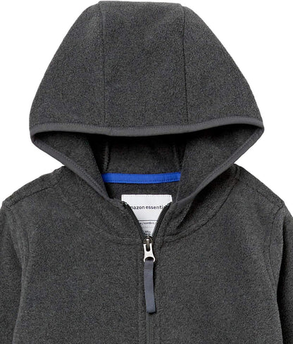 Boys and Toddlers' Polar Fleece Full-Zip Hooded Jacket