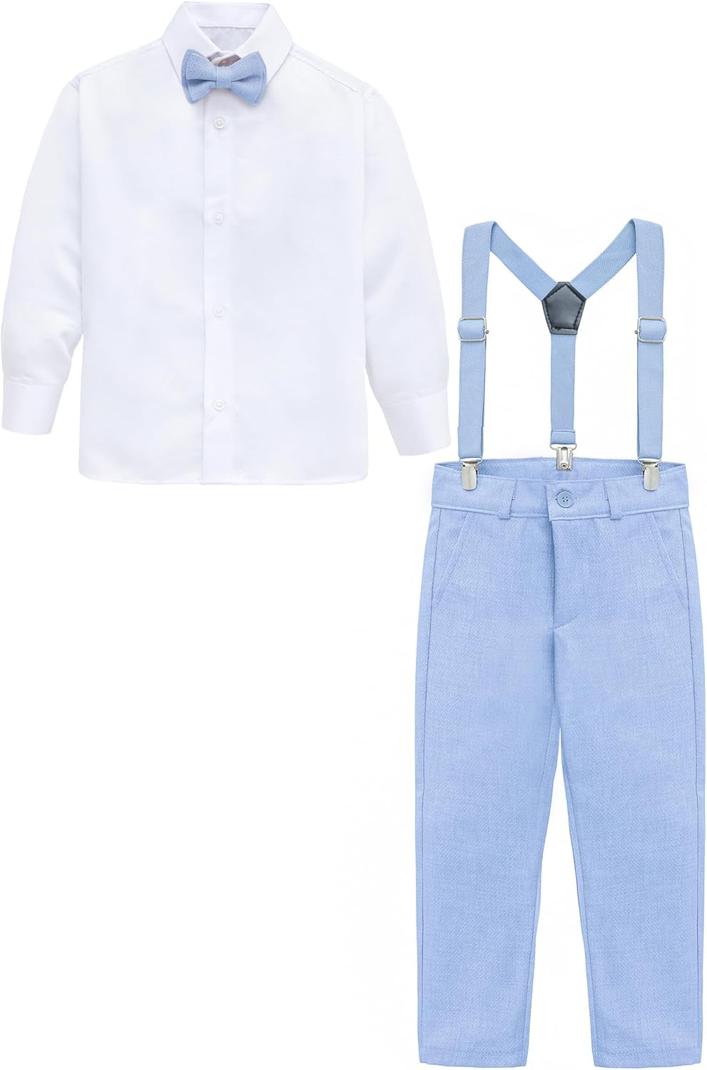 Boys Formal Slim Fit Boy Pant Set of 4 Pcs, Gentleman Wedding Outfits, Formal Dress Set