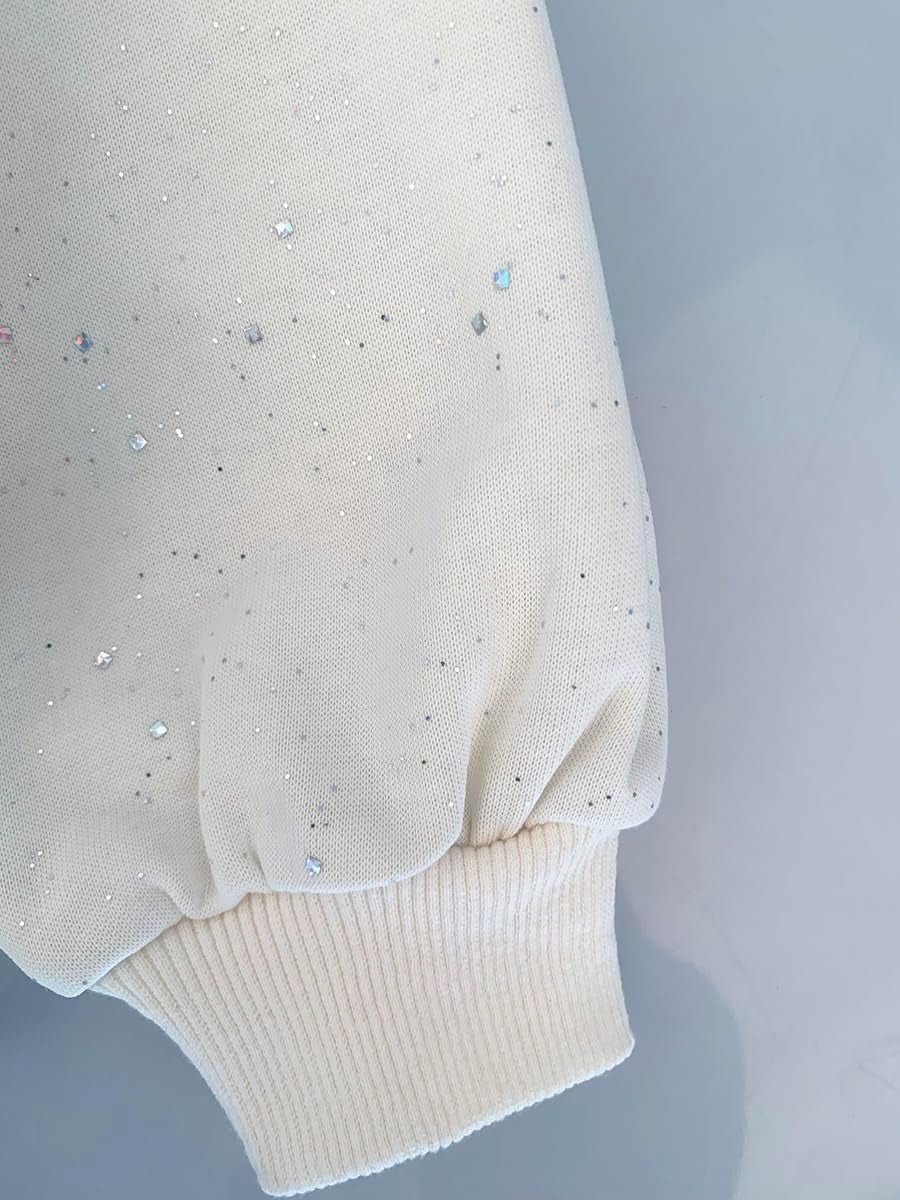 4-10Years Spring Fall Little Big Girls T Shirt and Jeans 2Pcs Clothing Sets