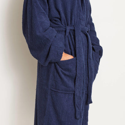 Brentfords Mens 100% Cotton Bath Robe Terry Towel Luxury Dressing Gown Unisex