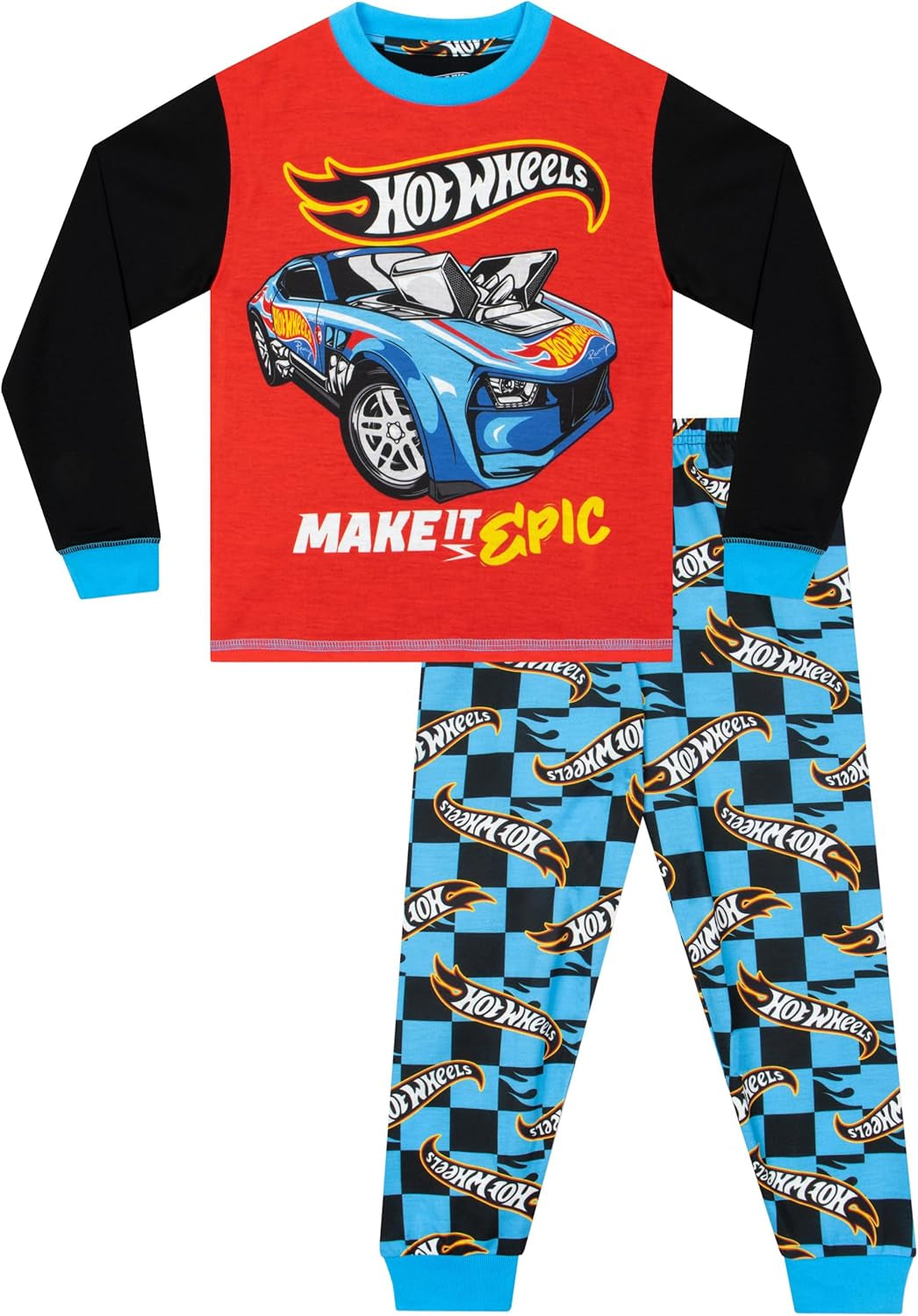 Pyjamas | Race Car Boys Pyjamas | Racing Cars Pjs | Ages 3 to 10 Years