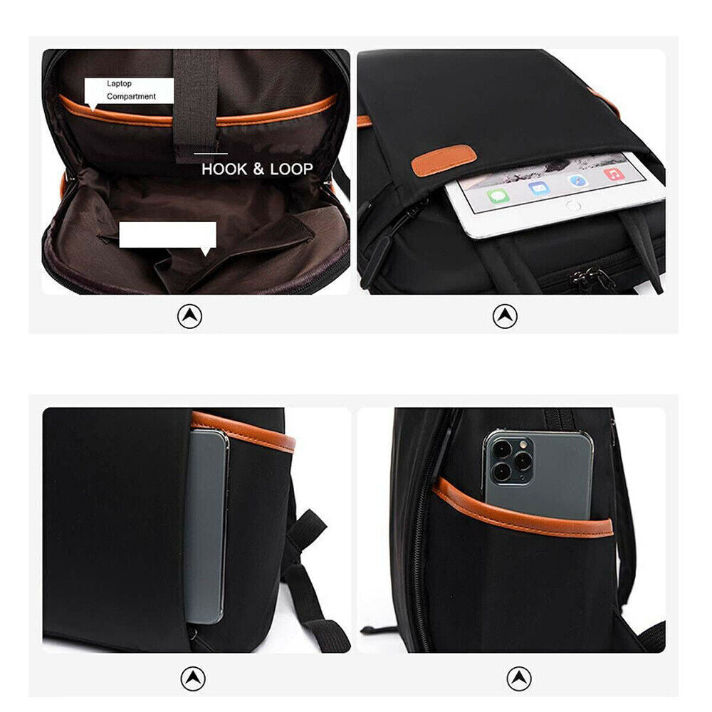 Women Girls Laptop Backpack Rucksack Shoulder Bag Work Travel School Teenager UK
