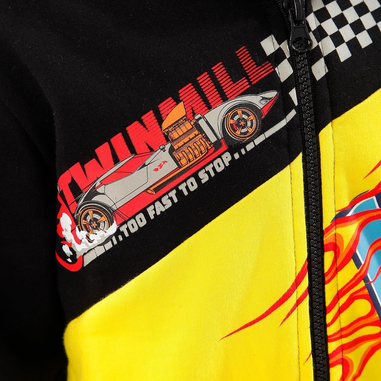 Boys Hoodie | Race Car Boys Zip up Hoodie | Cotton Kids Hoodies | Ages 3 to 13 Years