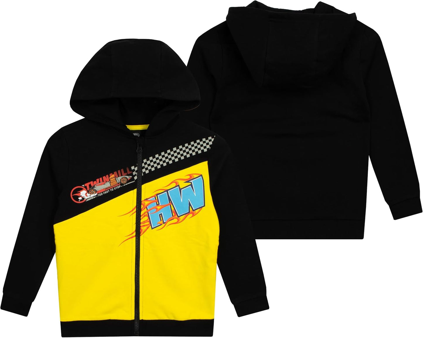 Boys Hoodie | Race Car Boys Zip up Hoodie | Cotton Kids Hoodies | Ages 3 to 13 Years