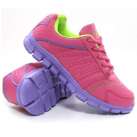 Girls Ladies Running Gym Sports Pumps Casual Shock Absorbing Trainers Shoes Size