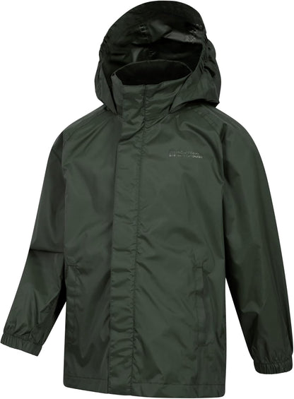 Pakka Kids Waterproof Jacket - Wind Resistant, Lightweight,Breathable Rain Coat for Girls & Boys, Packaway Bag - for Rain, Autumn, Winter