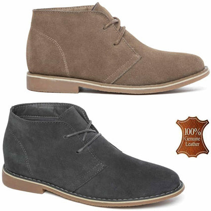 Boys Leather Desert Boots NEW KIDS Casual Smart Ankle Chelsea Dealer Boots Shoes