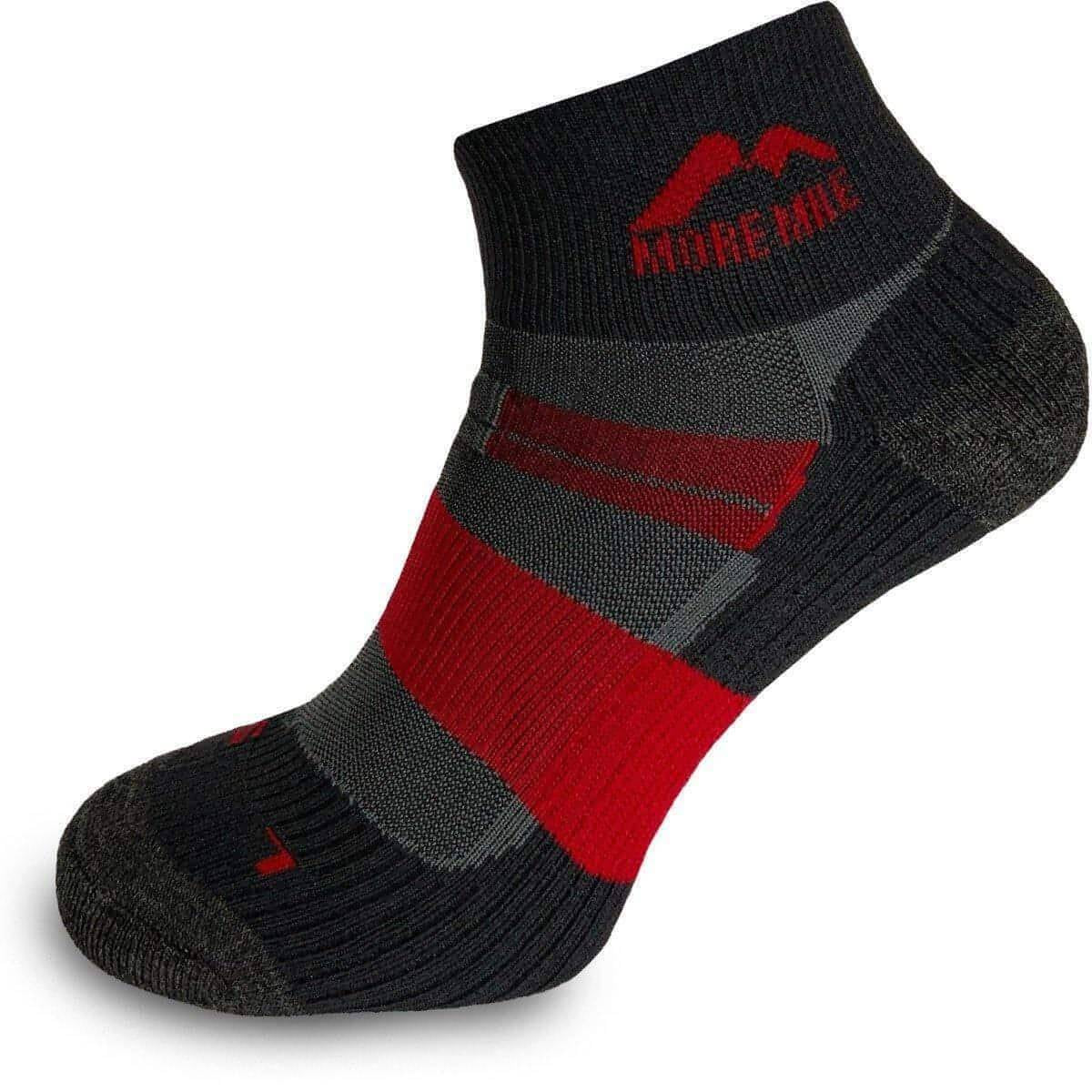 More Mile Womens Endurance 5 Pack Coolmax Cushioned Running Ankle Socks