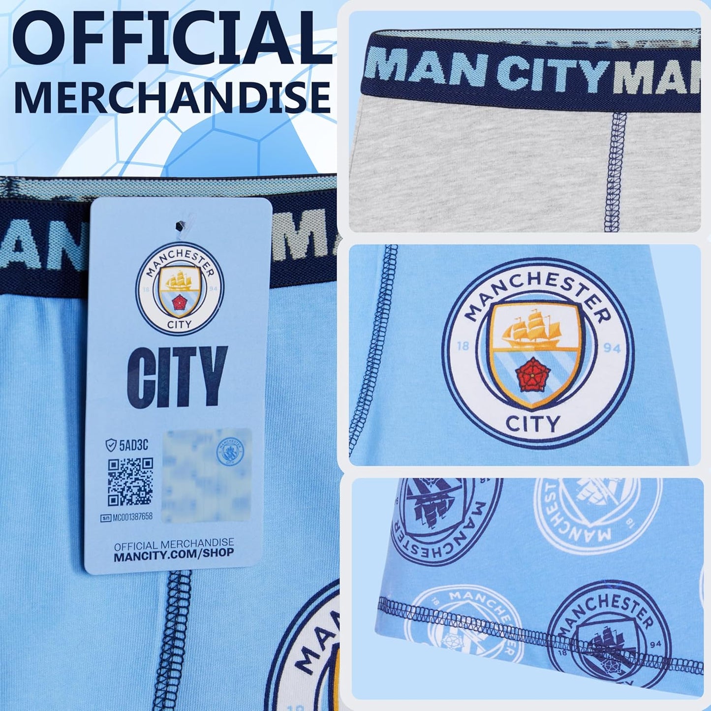 . Boys Boxer Shorts, Soft Breathable Stretchy Boxers Pack of 3 Underwear - Gifts for Boys