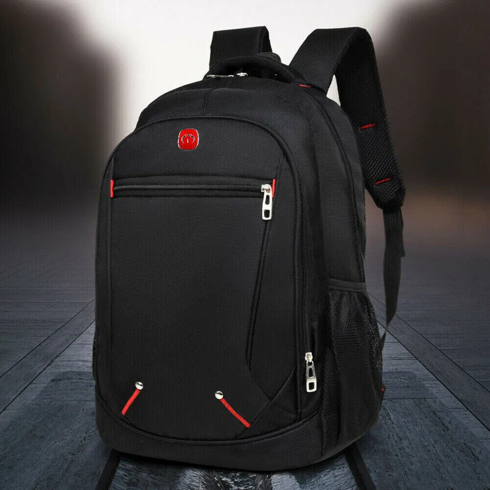 Men & Boys Large Backpack Waterproof Rucksack Shoulder Travel Hiking School Bag