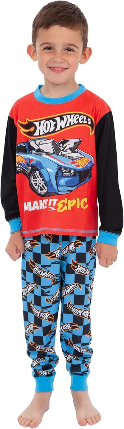 Pyjamas | Race Car Boys Pyjamas | Racing Cars Pjs | Ages 3 to 10 Years