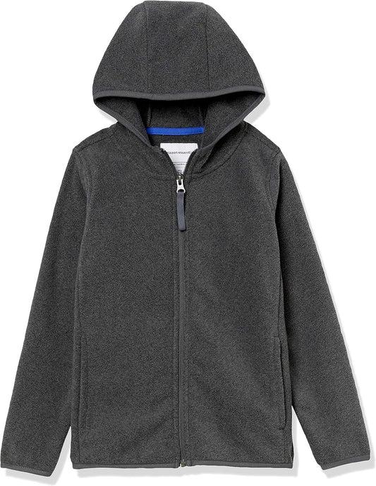 Boys and Toddlers' Polar Fleece Full-Zip Hooded Jacket