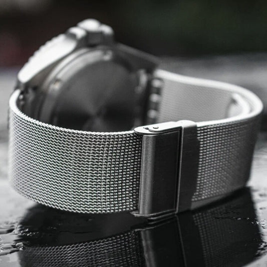 Stainless Steel Fine Mesh Watch Bracelet Strap Band