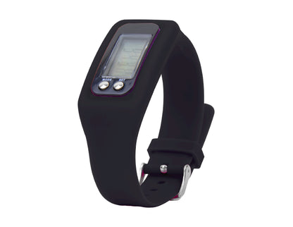 Unisex Wrist Activity Tracker with PQD Large LCD Display and Silicone Strap