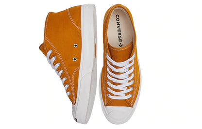 Converse Unisex Jack Purcell Mid Trainers / Saffron Orange / RRP £70