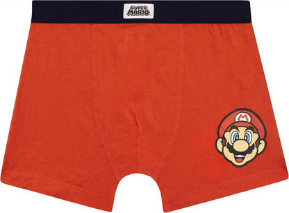 Boys Mario Briefs Pack of 5 Underwear for Kids