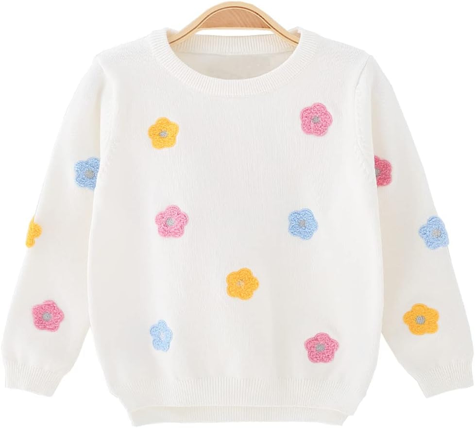 2-11T Toddler Big Girls Pants Clothing Set 2Pcs Cotton Top and Jeans