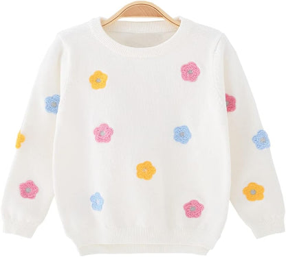 2-11T Toddler Big Girls Pants Clothing Set 2Pcs Cotton Top and Jeans