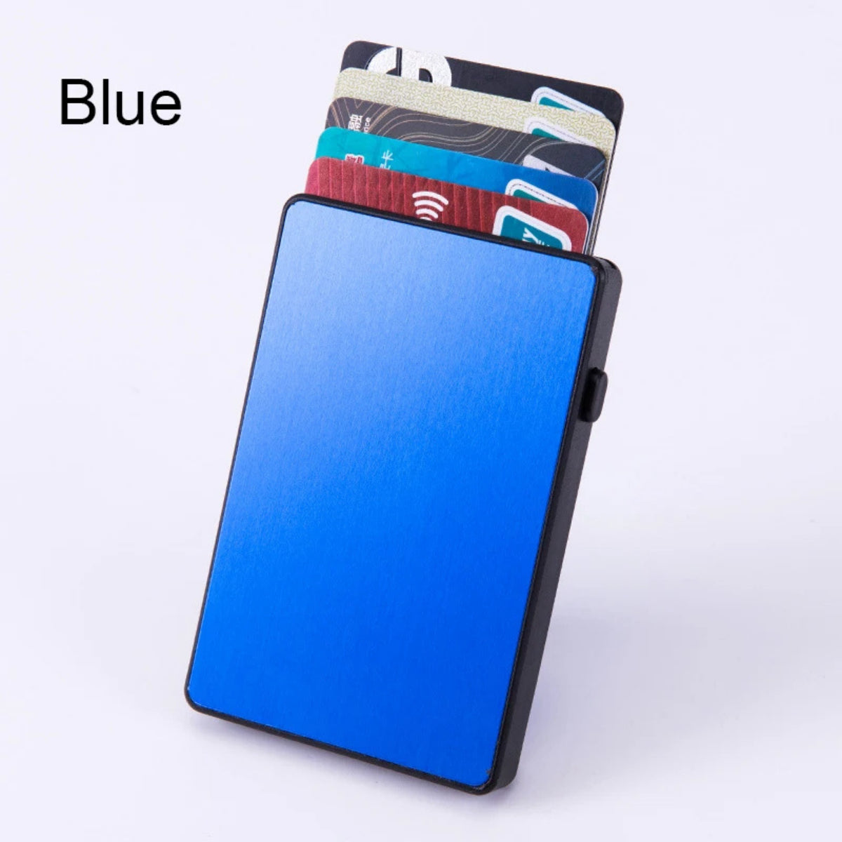 RFID Metal Plastic Card Holder Card Wallet Pop up Slim Credit Card /MONEY Holder