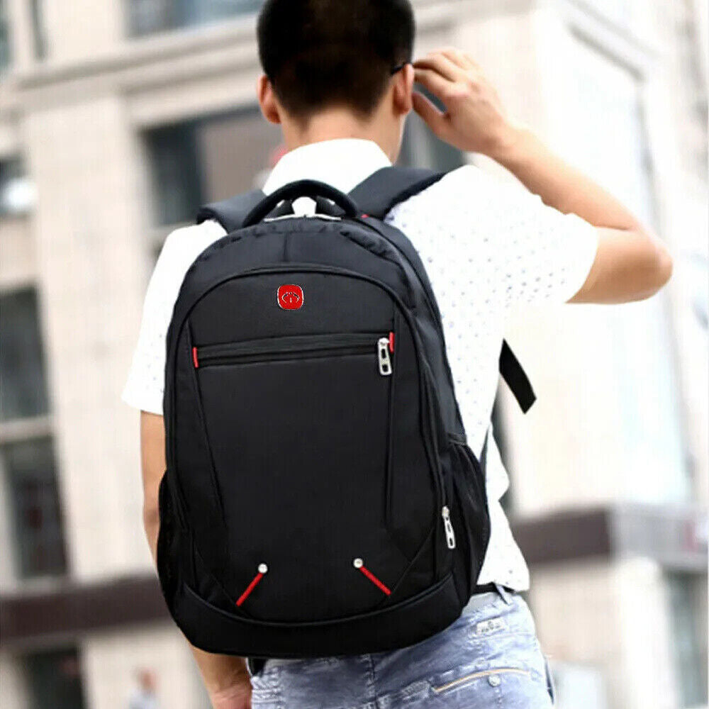 Men & Boys Large Backpack Waterproof Rucksack Shoulder Travel Hiking School Bag