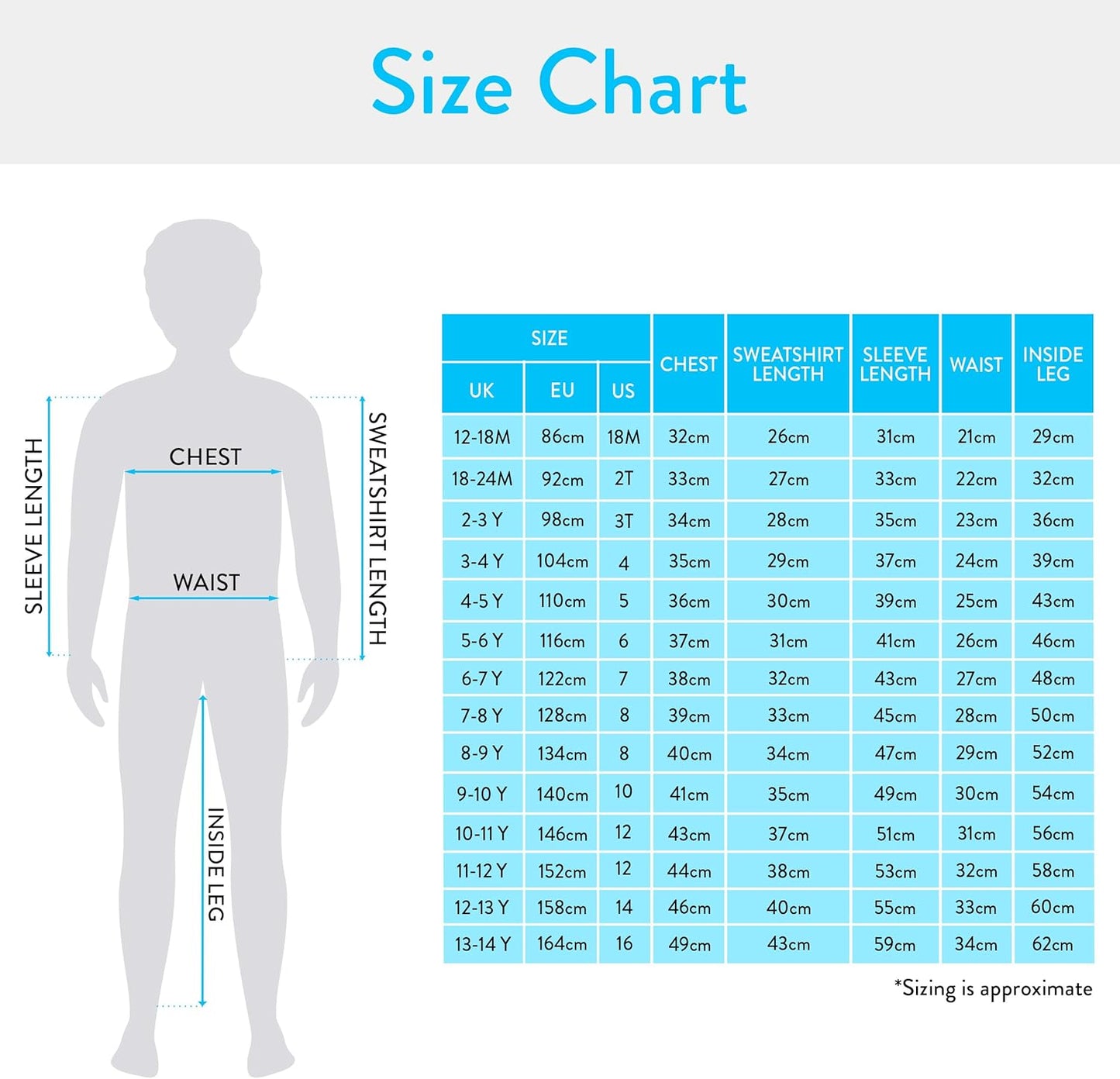 Sweatshirt and Joggers Set | Boys Sweatshirt and Joggers Co Ord Set | Ages 18 Months to 8 Years | Official Merchandise