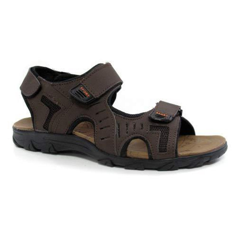 Mens Faux Leather Summer Sandals Walking Hiking Trekking Sandals Beach Shoes Siz