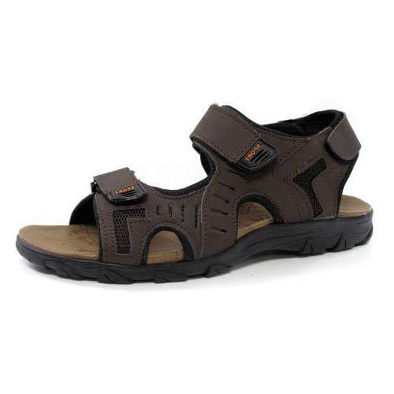Mens Faux Leather Summer Sandals Walking Hiking Trekking Sandals Beach Shoes Siz