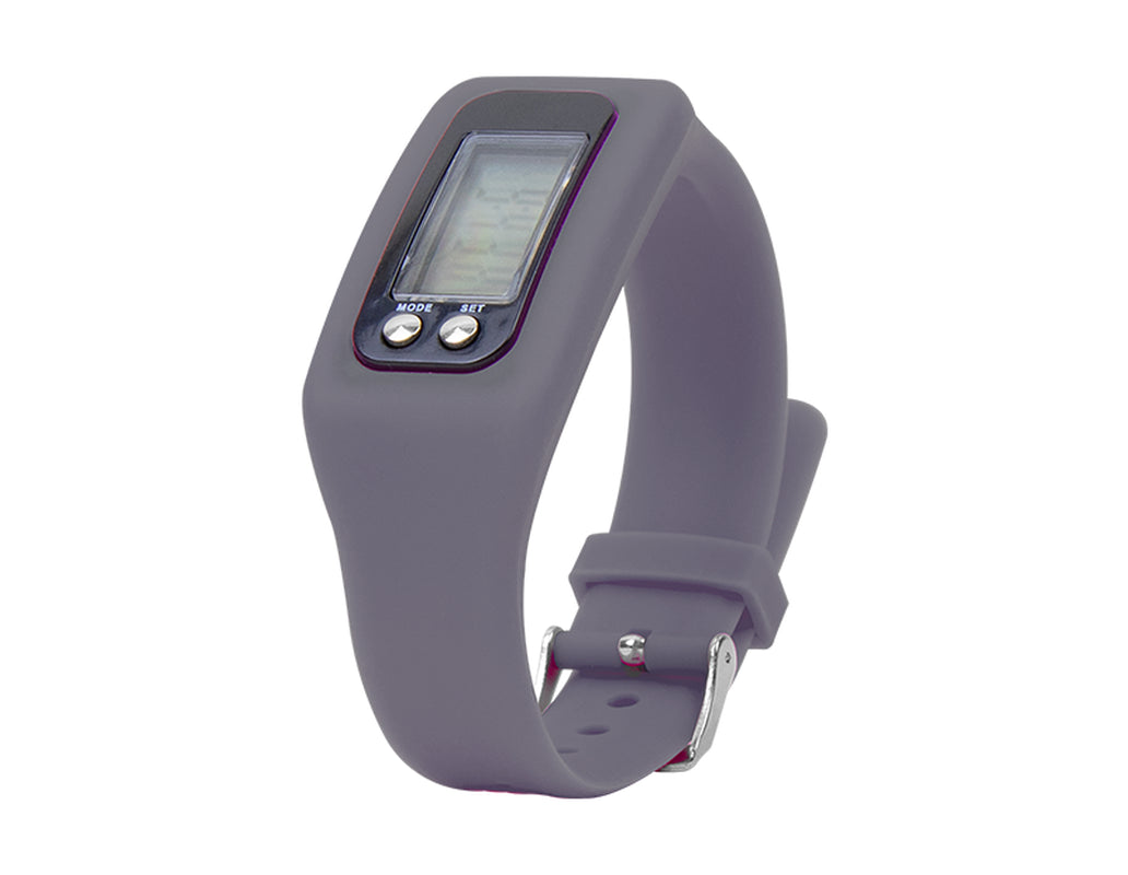 Unisex Wrist Activity Tracker with PQD Large LCD Display and Silicone Strap