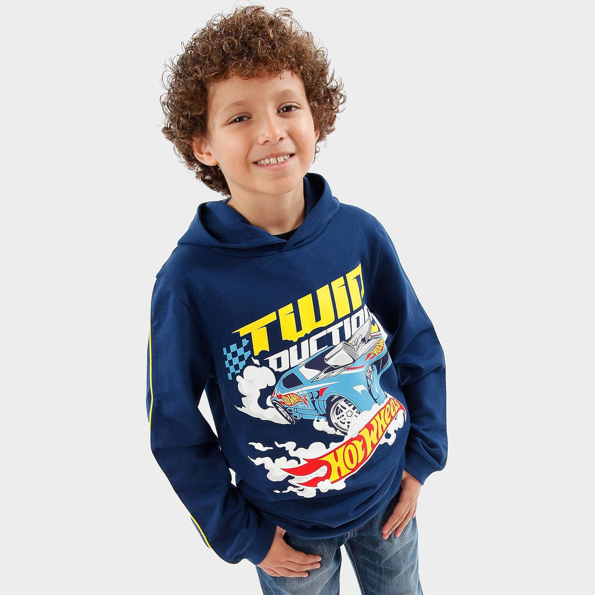 Hoodie | Race Car Boys Hoodie | Cotton Boys' Hoodies | Ages 3 to 13 Years