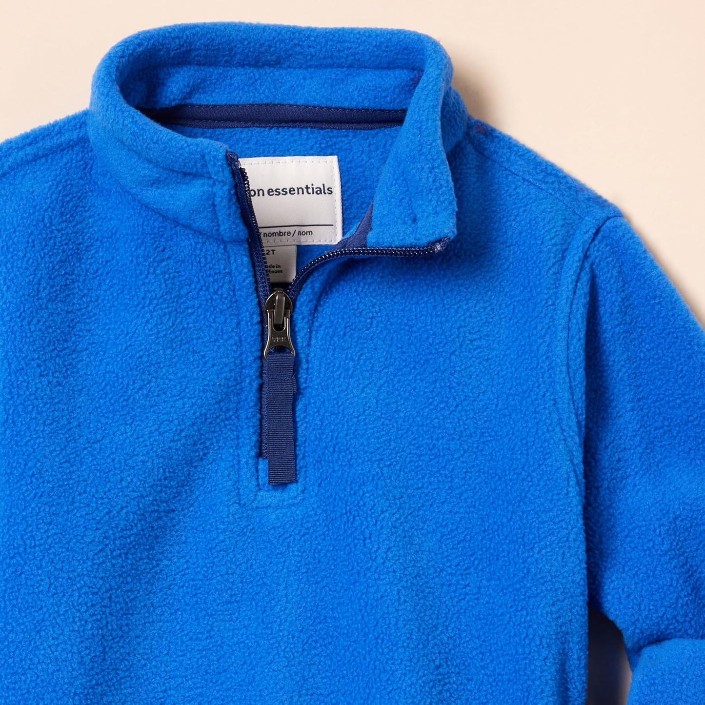 Boys and Toddlers' Polar Fleece Quarter-Zip Pullover Jacket